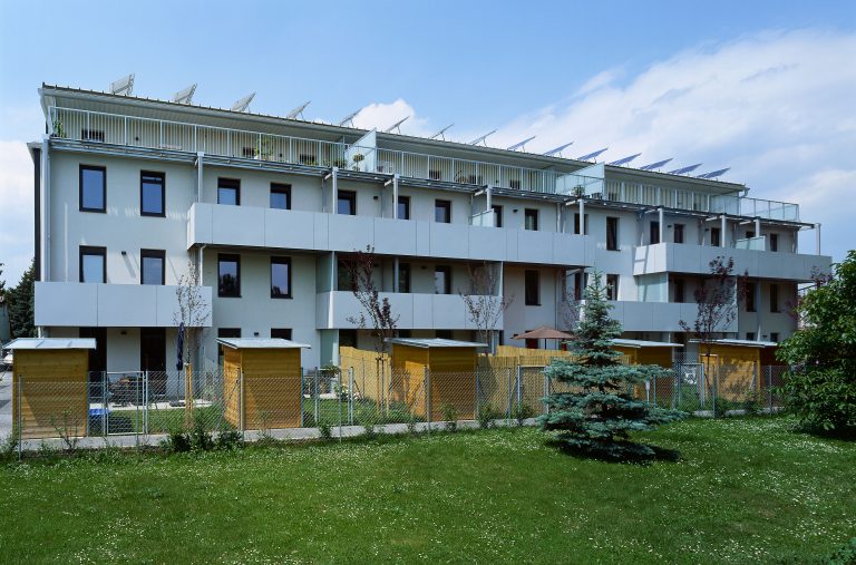 Residential Building Schellenseegasse, Vienna by Architect Georg Reinberg, Vienna, Austria.