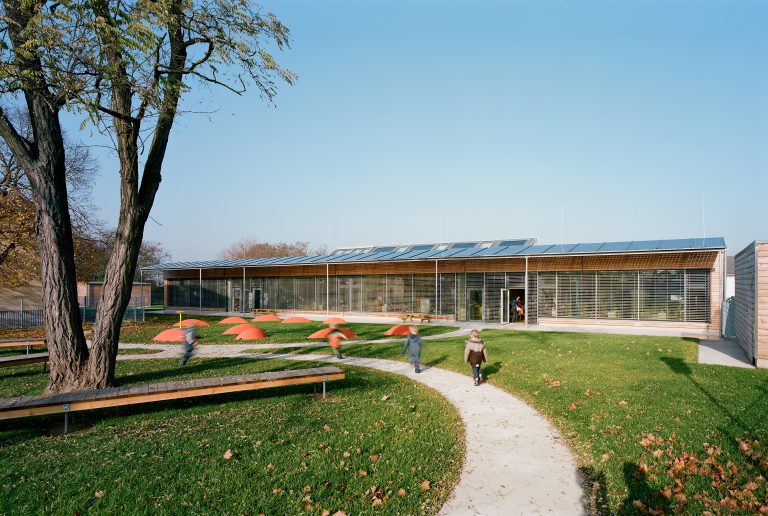 KIndergarden Deutsch Wagram, Lower Austria by Architect Georg Reinberg, Vienna, Austria.